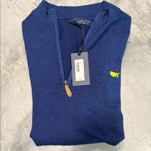 Masters Merino Wool Q-Zip Vest. Never worn, NWT.